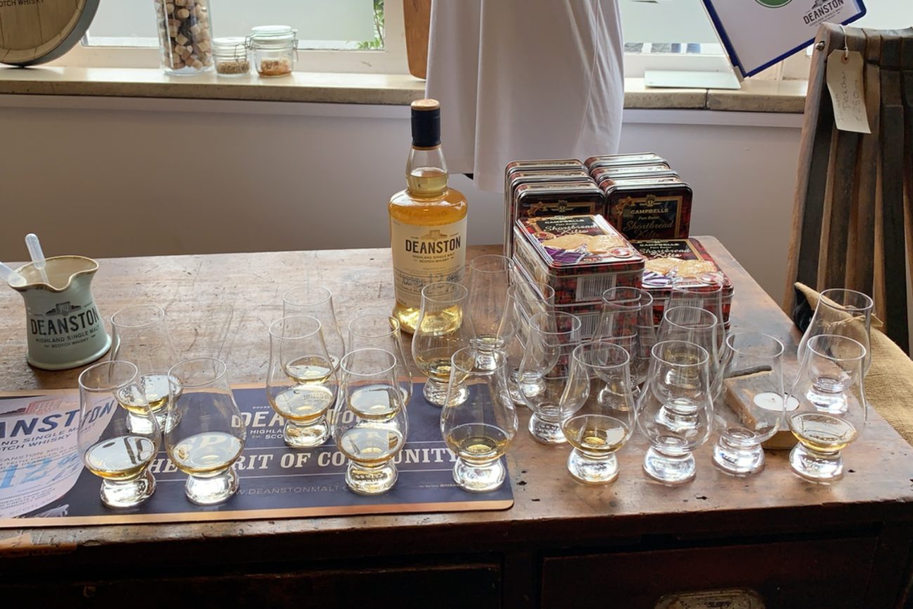 deanston distillery scottland travel