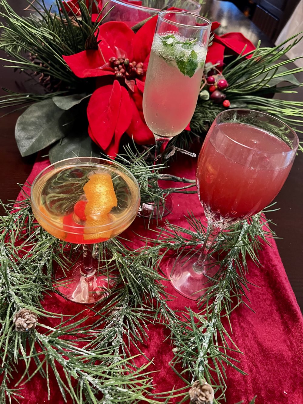 new years eve bubbly cocktails