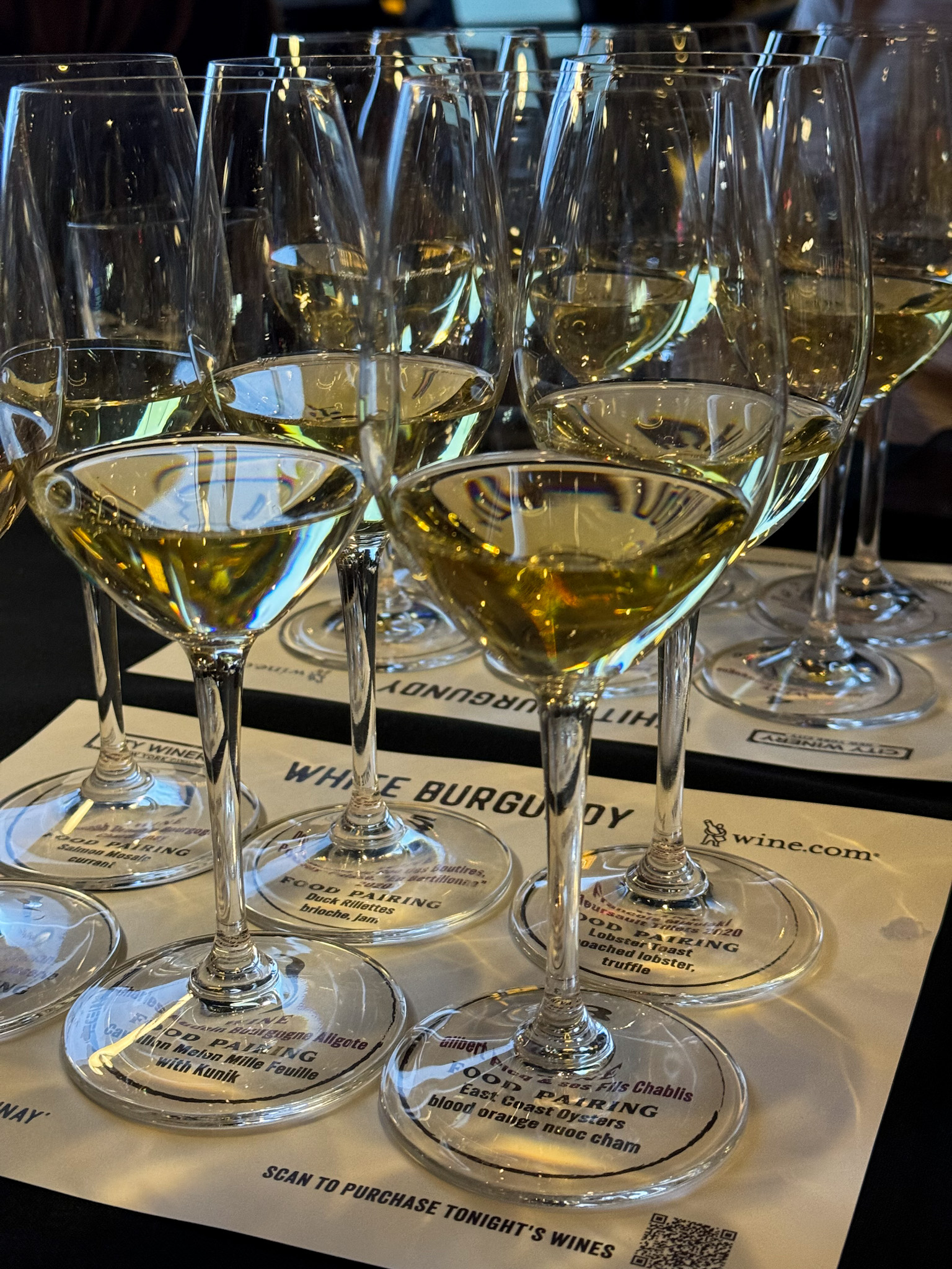 city winery a major crush white burgundy