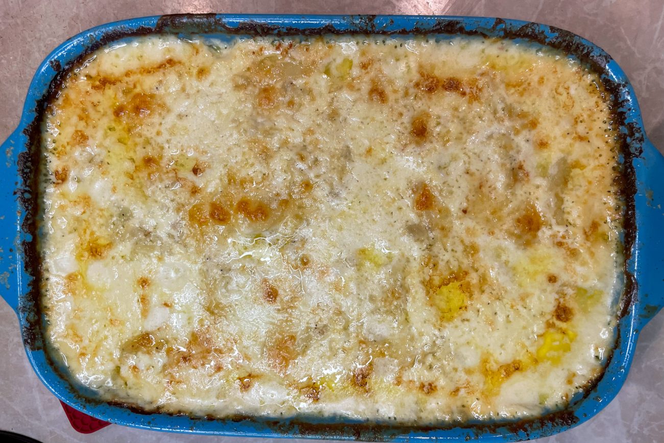cheesy potatoes au gratin