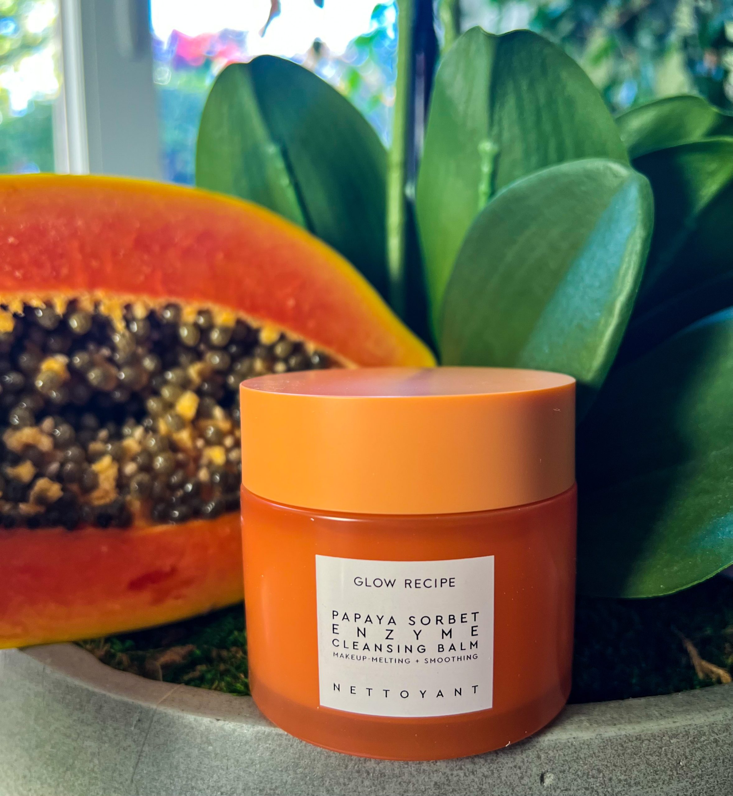 glow recipe skincare - papaya cleansing balm