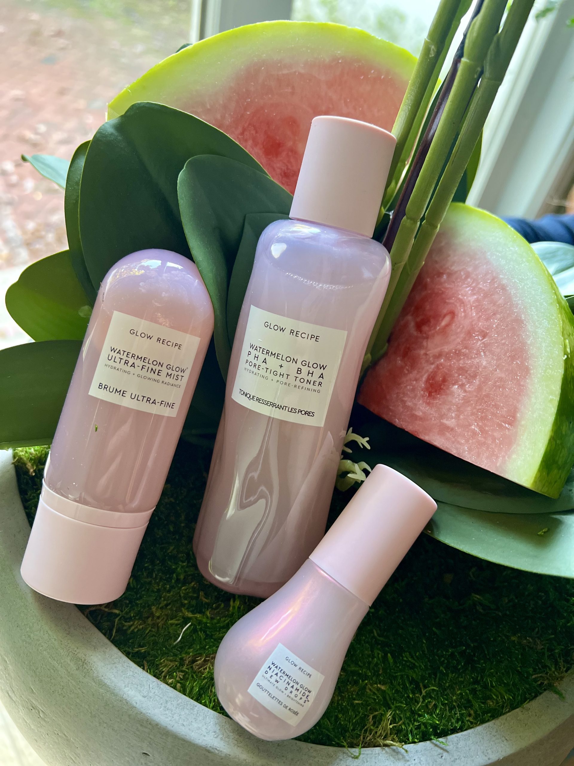 glow recipe watermelon products