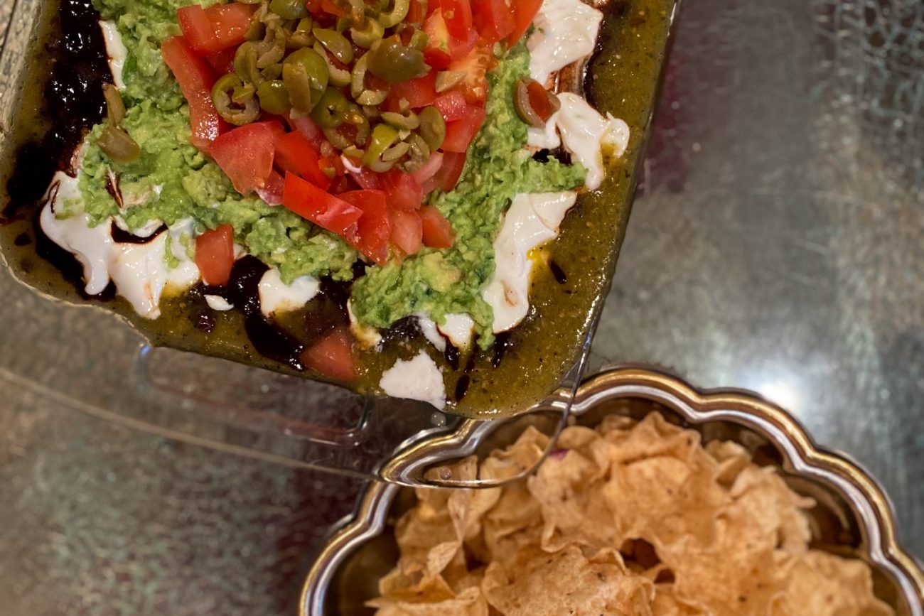 seven layer dip - football sunday