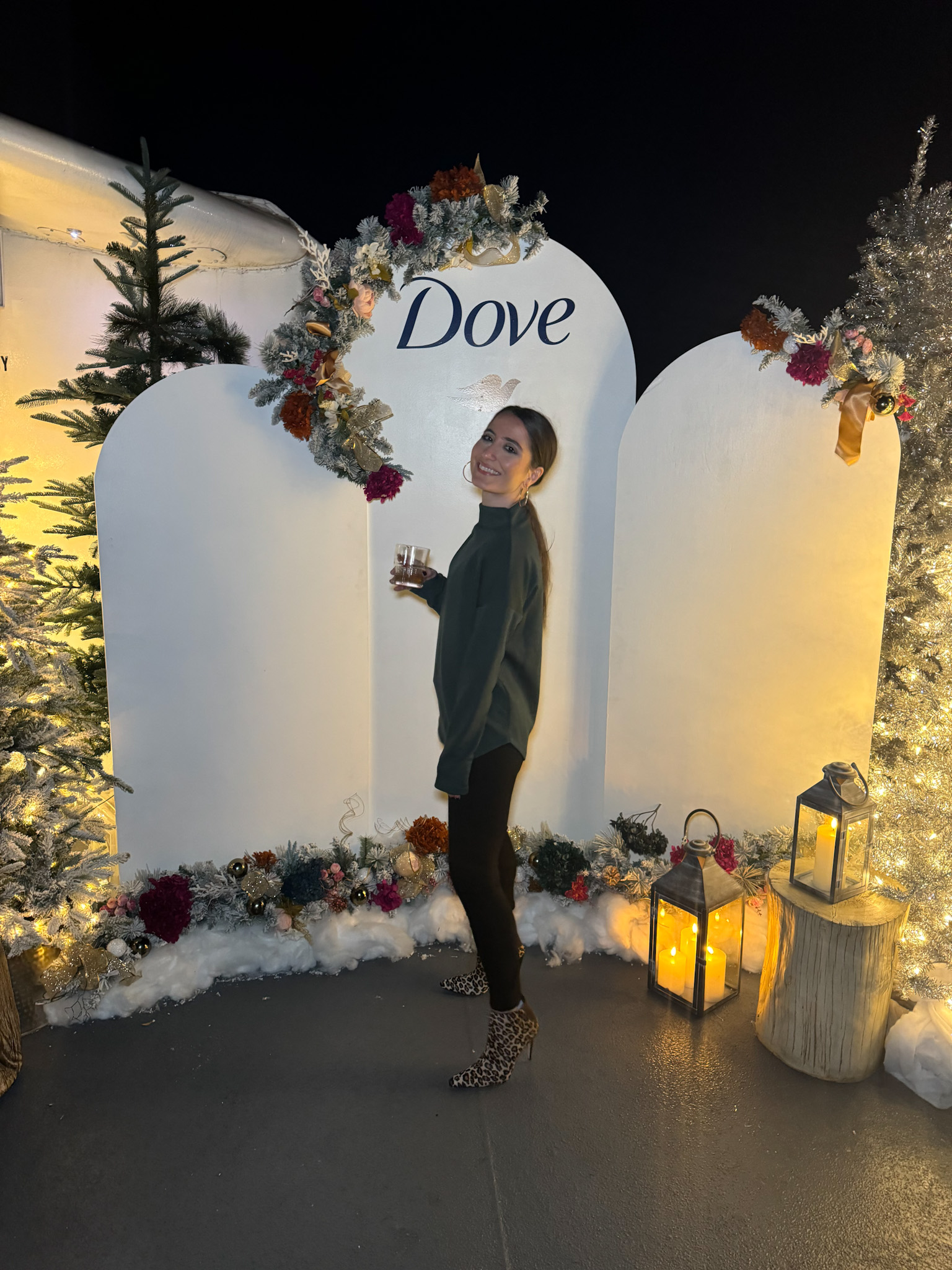 dove sets sail for the holidays nyc event