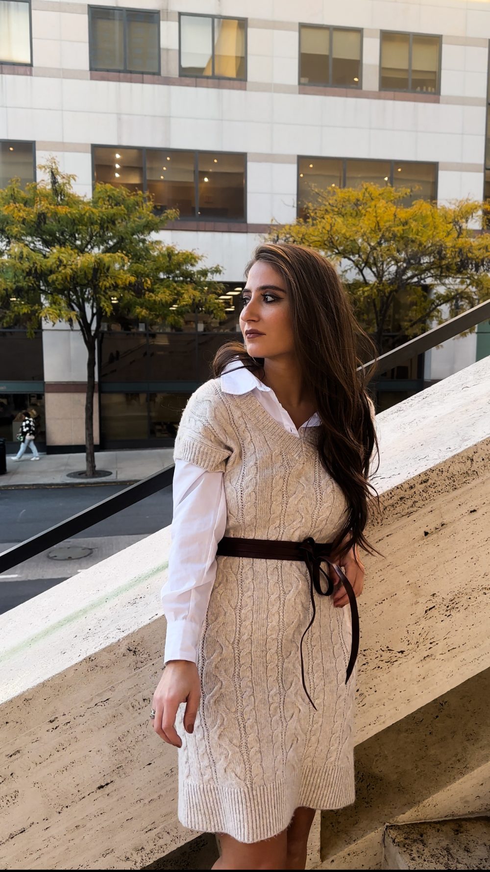 chocolate brown fall style