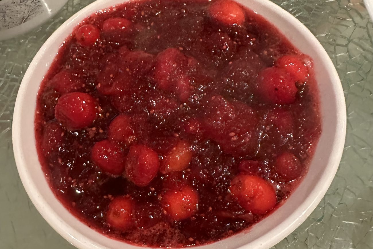 CRANBERRY SAUCE
