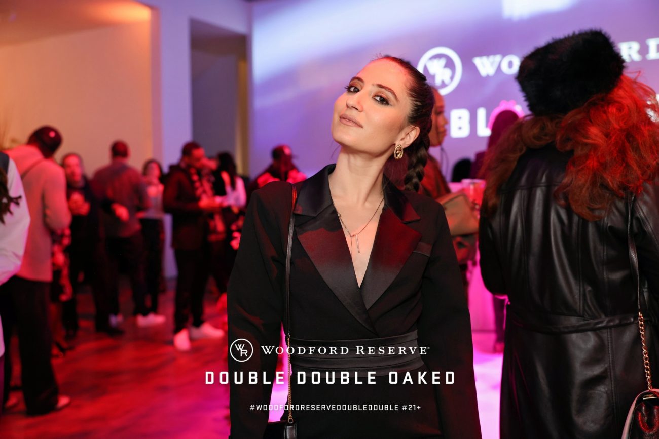 woodford reserve double double oaked sergio hudson nyfw