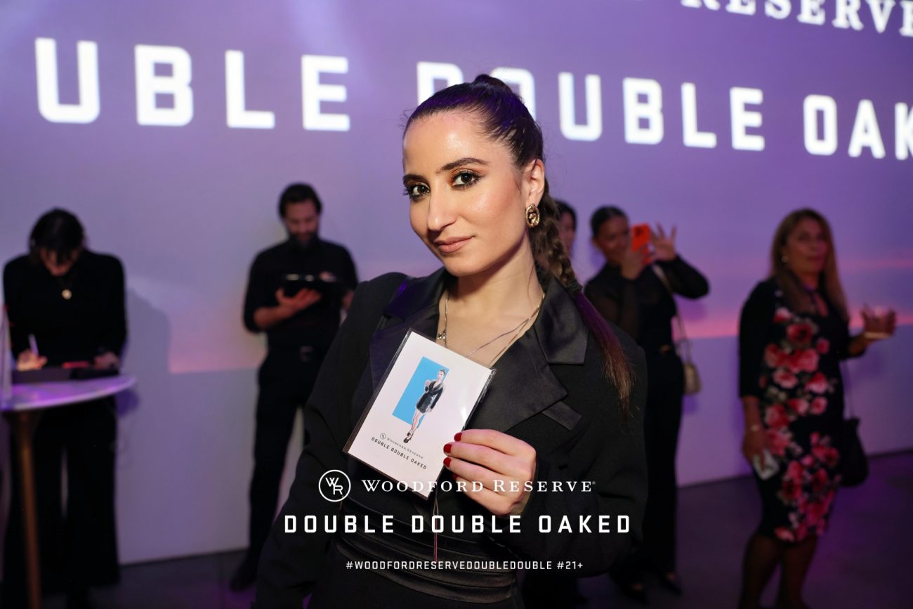woodford reserve double double oaked sergio hudson nyfw