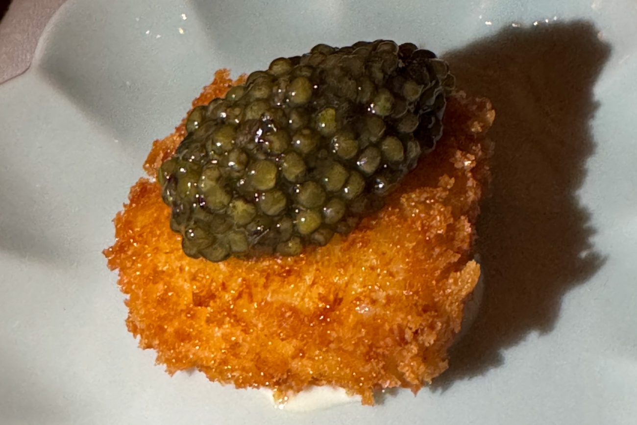 crane club nyc caviar arancini