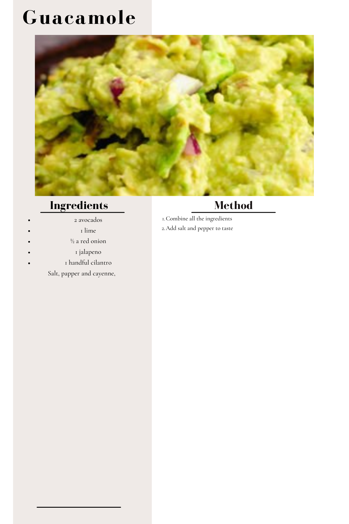 guacamole recipe - memorial day weekend appetizer recipe