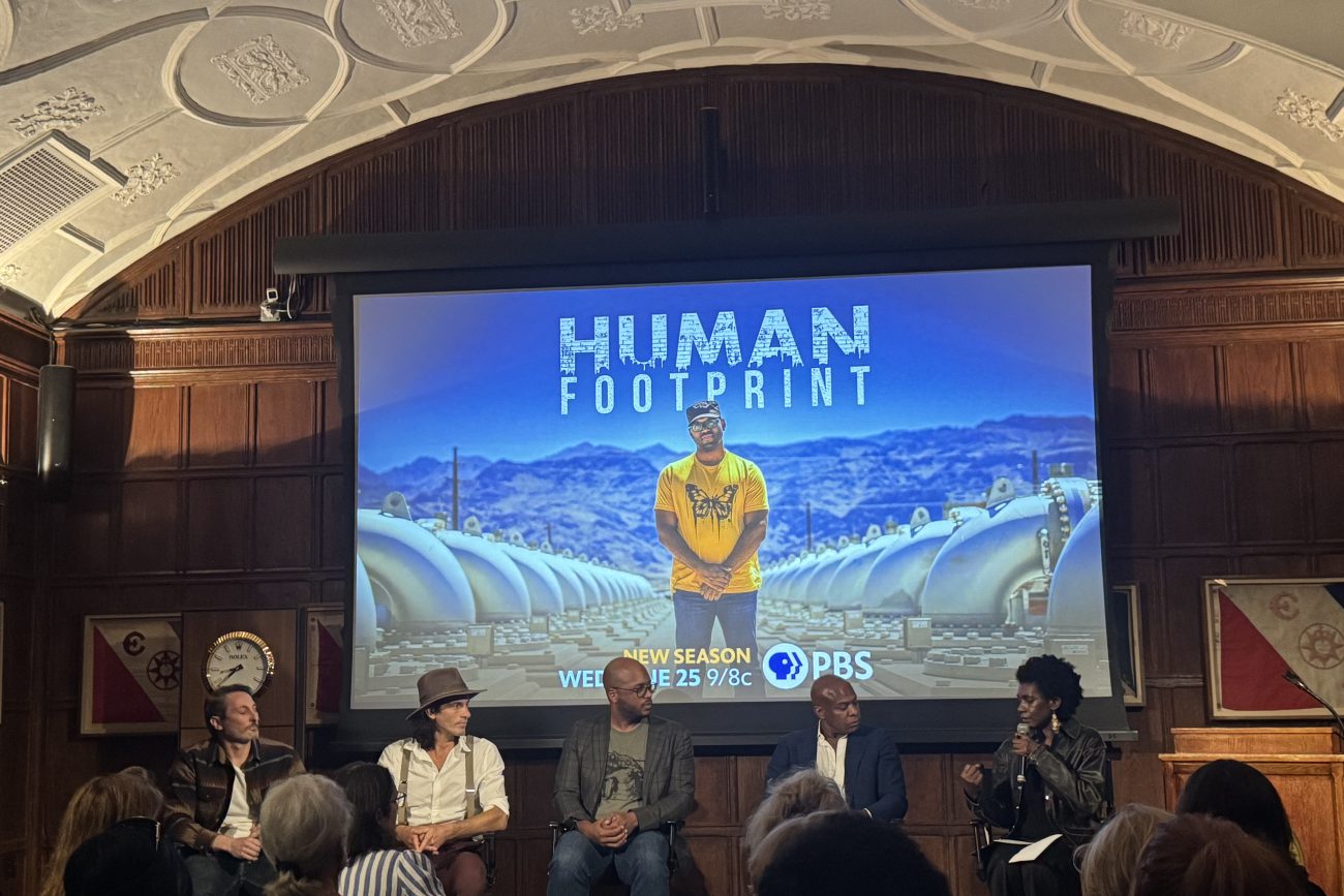 human footprint pbs launch at explores club nyc