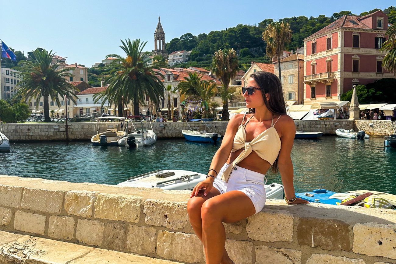 hvar island croatia old town