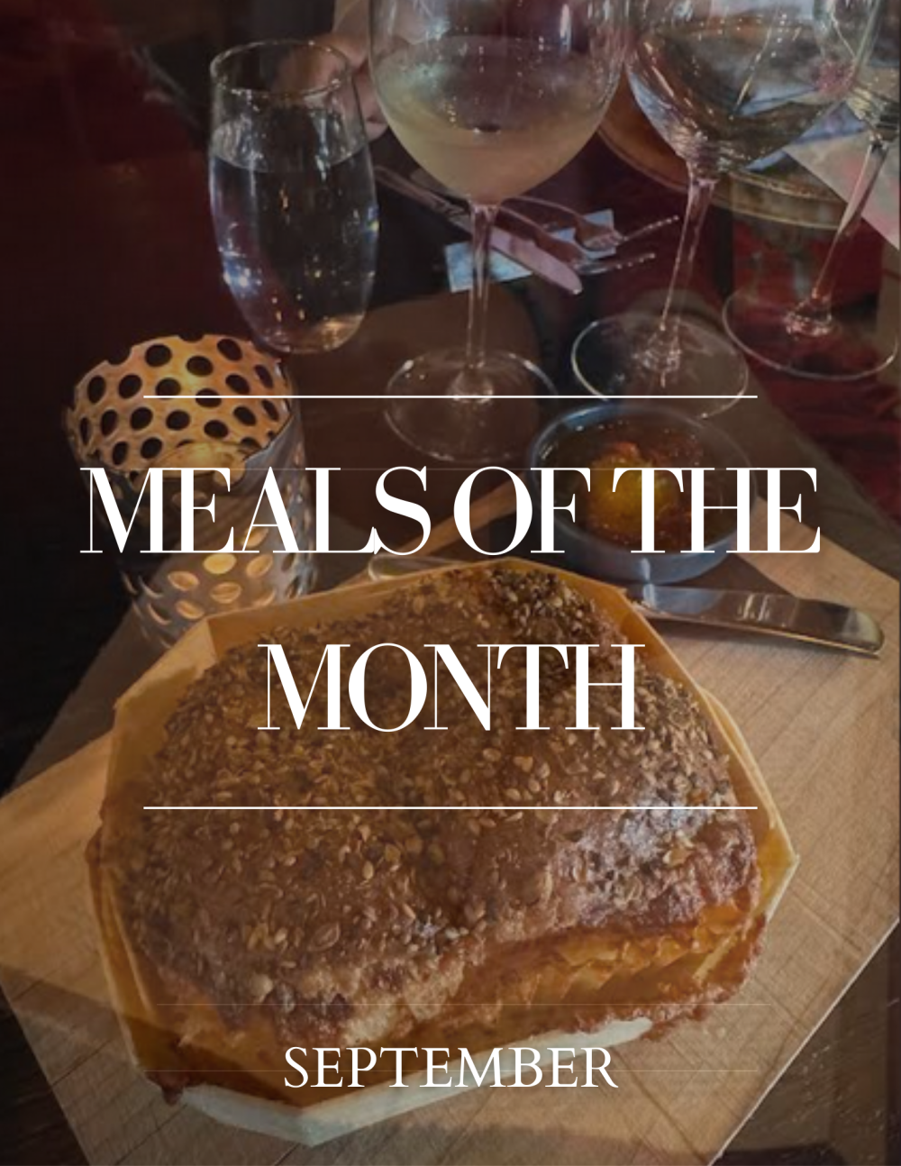 SEPTEMBER MEALS OF THE MONTH NYC