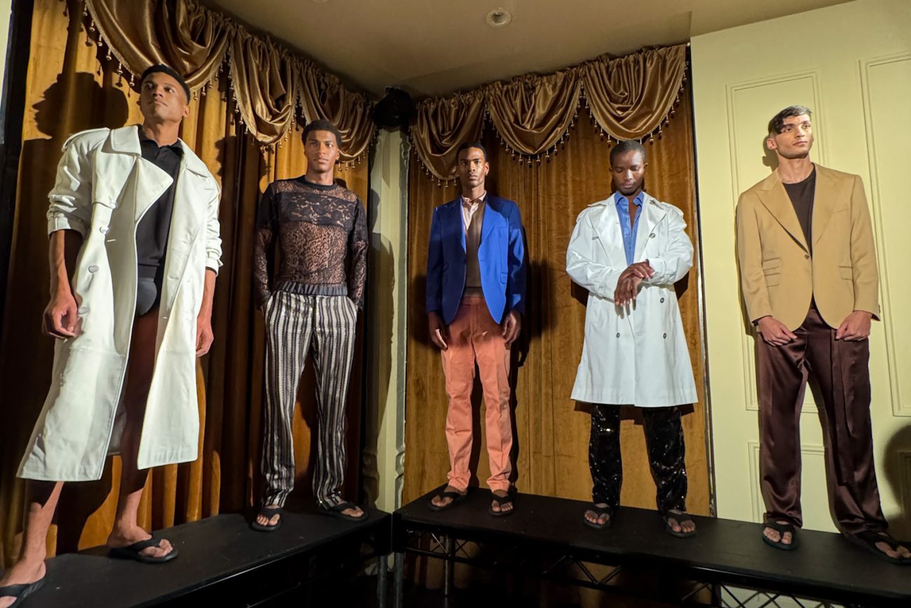 frederick anderson menswear capsule collection launch