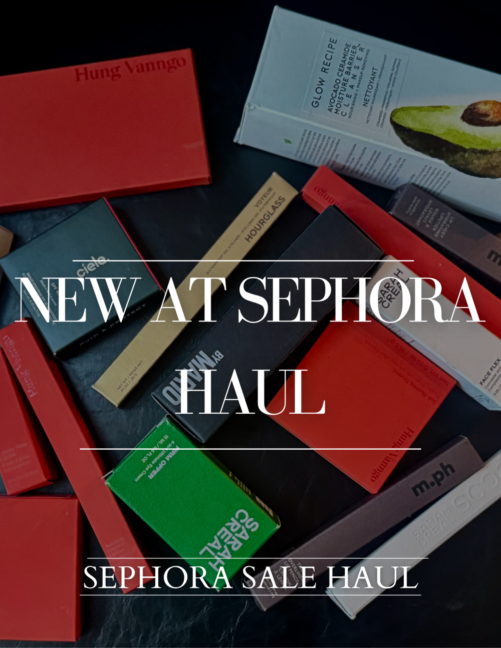 new at sephora beauty hall 2025 - makeup artist brands, new in beauty at sephora, hung van gogh, makeup by mario, sarah creal, mary phillips