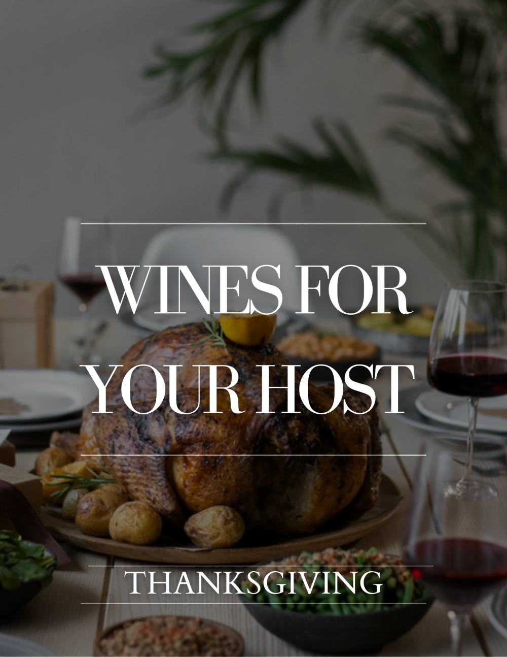 WINES TO GIVE YOUR HOST ON THANKSGIVING - WINE FOR THANKSGIVING DINNER