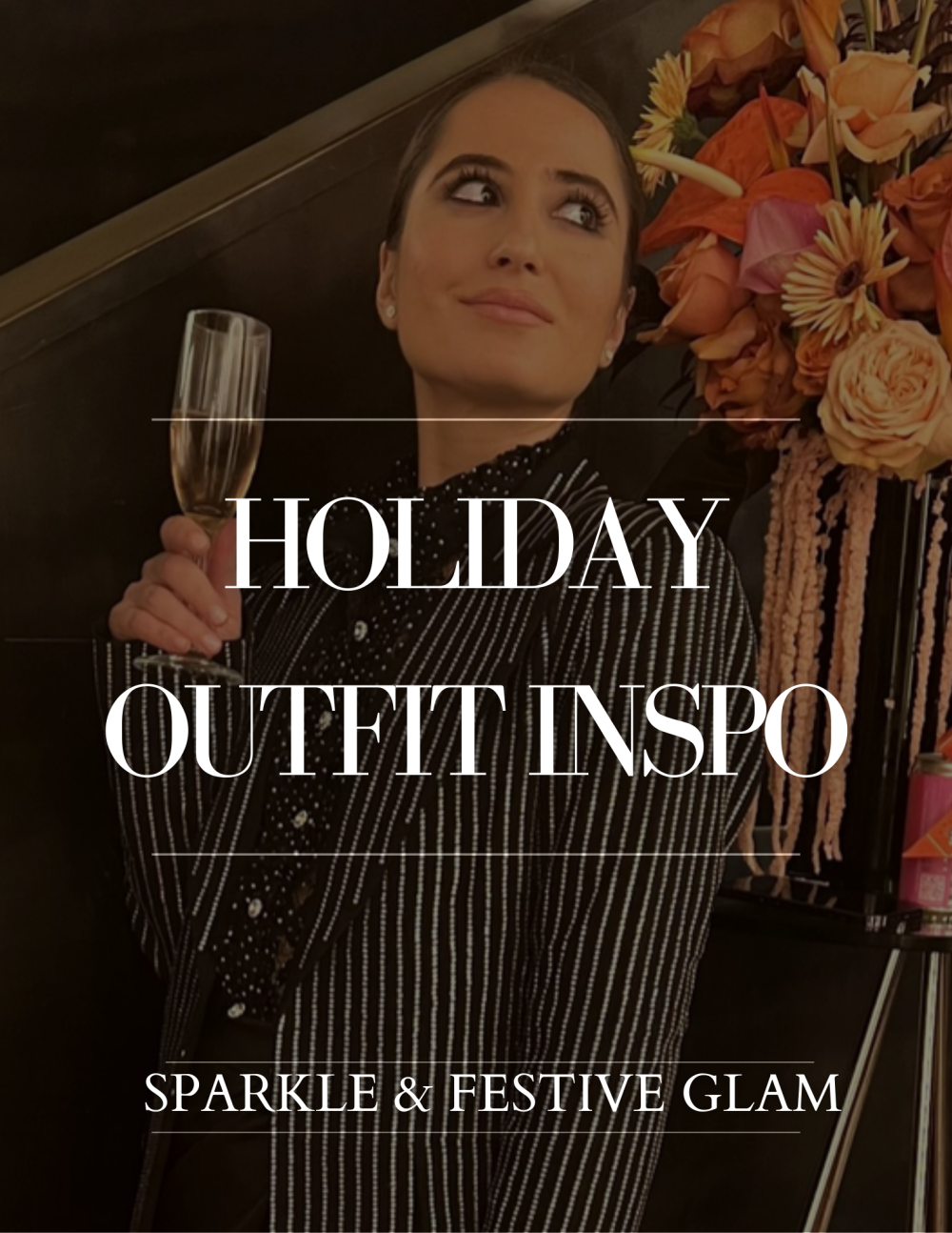 holiday outfit inspo - sequins and sparkle festive outfits