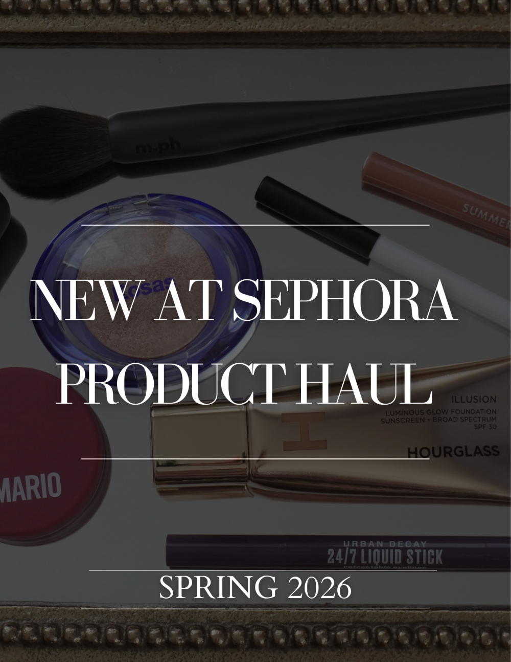NEW PRODUCTS AT SEPHORA MARCH / SPRING MAKEUP HAUL