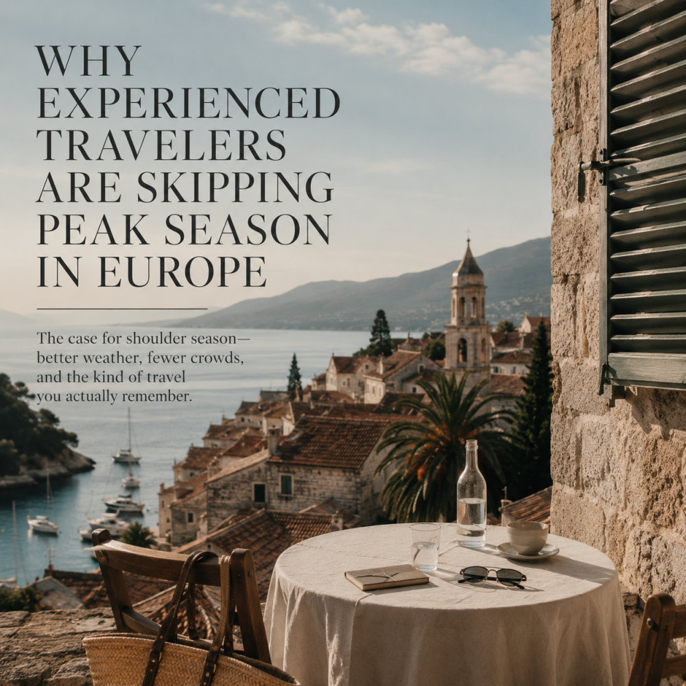 shoulder season travel tips