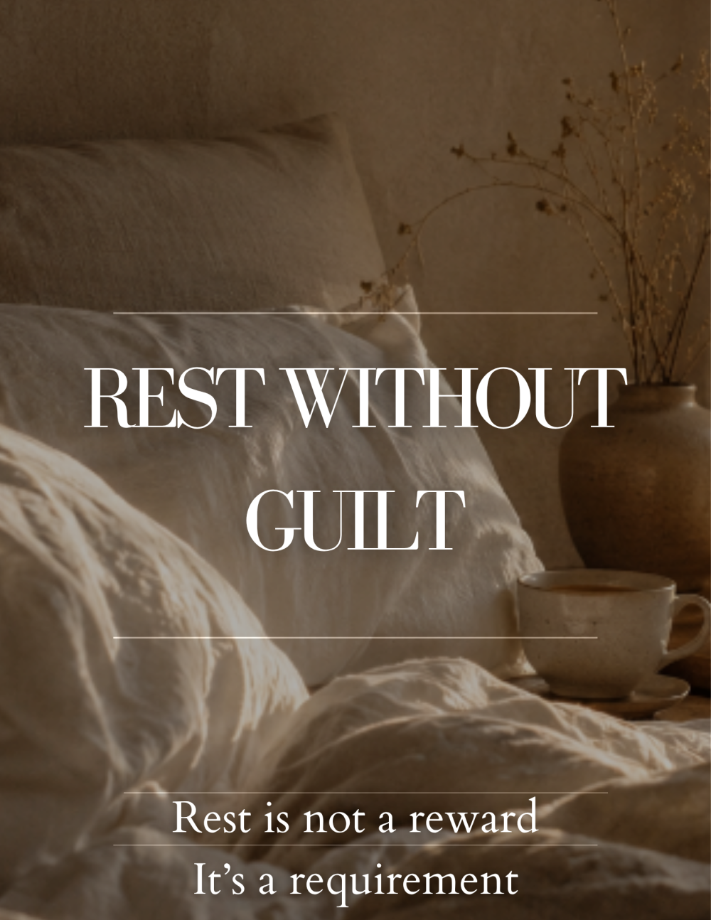 rest without guilt tips