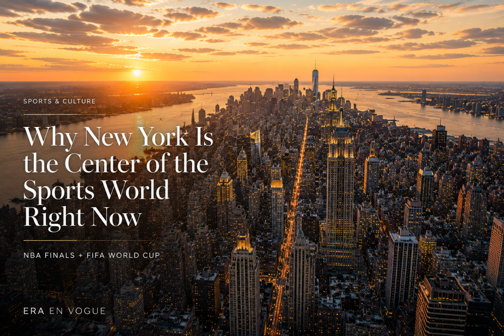 why new york is the center of the sports world right now - nba finals and fifa world cup