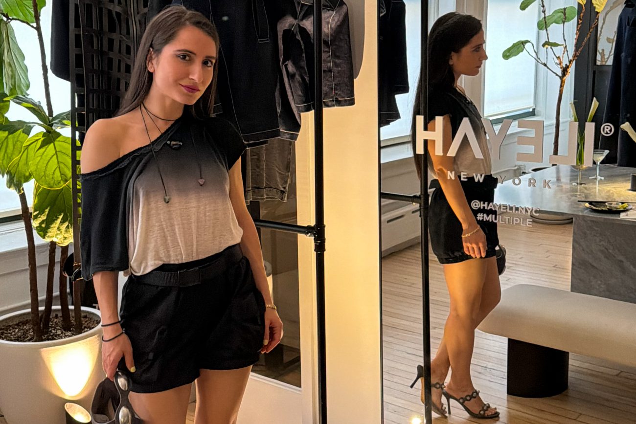 hayeli preview fw26 event nyc fashion infleuncer angelica eranovic from era en vogue 