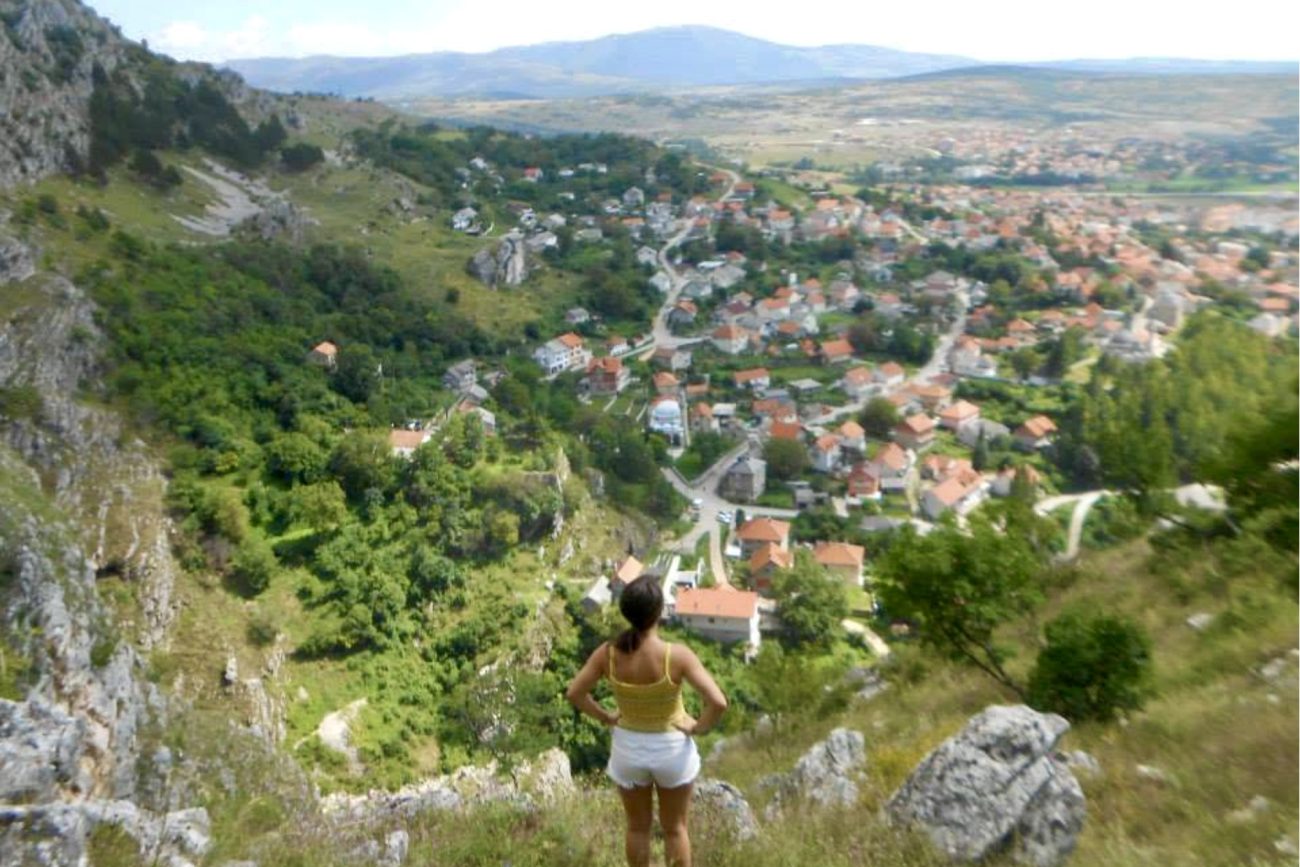 basajkovac view of livno