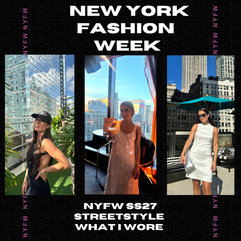 nyfw streetstyle what i wore and events during new york fashion week